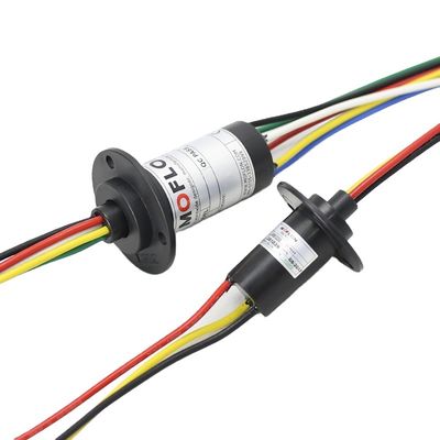 qualità  Large Electrical Swivel Current Slip Ring With 3 Circuits 30 A Power Transfer OD 22 Mm For Electrical Devices MW1330 fabbrica