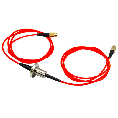 qualità  Fiber Optic Rotary Joint IP68 Fiber Optic Slip Ring Rotary Joint With 2000 RPM Working Speeds, For Harsh Working Environments fabbrica